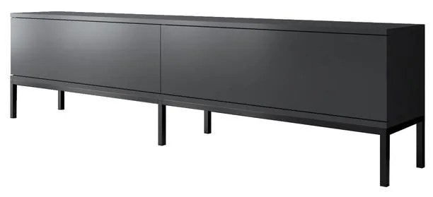 TV szekrény Lord - Anthracite, Black
