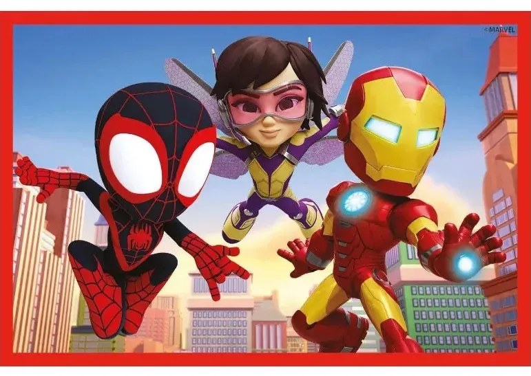 Pókember Spidey mesekocka 6 db-os Clementoni
