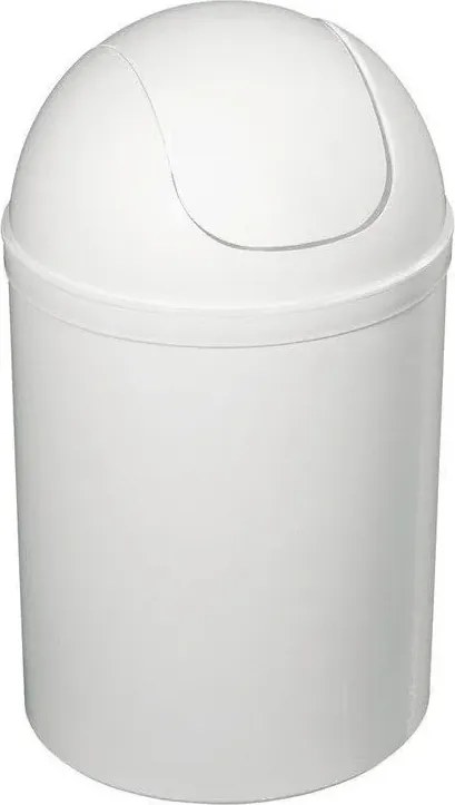 Szemeteskosár Aqualine 5 l fehér