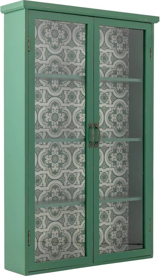 Zöld jegenyefenyő függő tálalószekrény 81x122x22 cm Hazem – Bloomingville