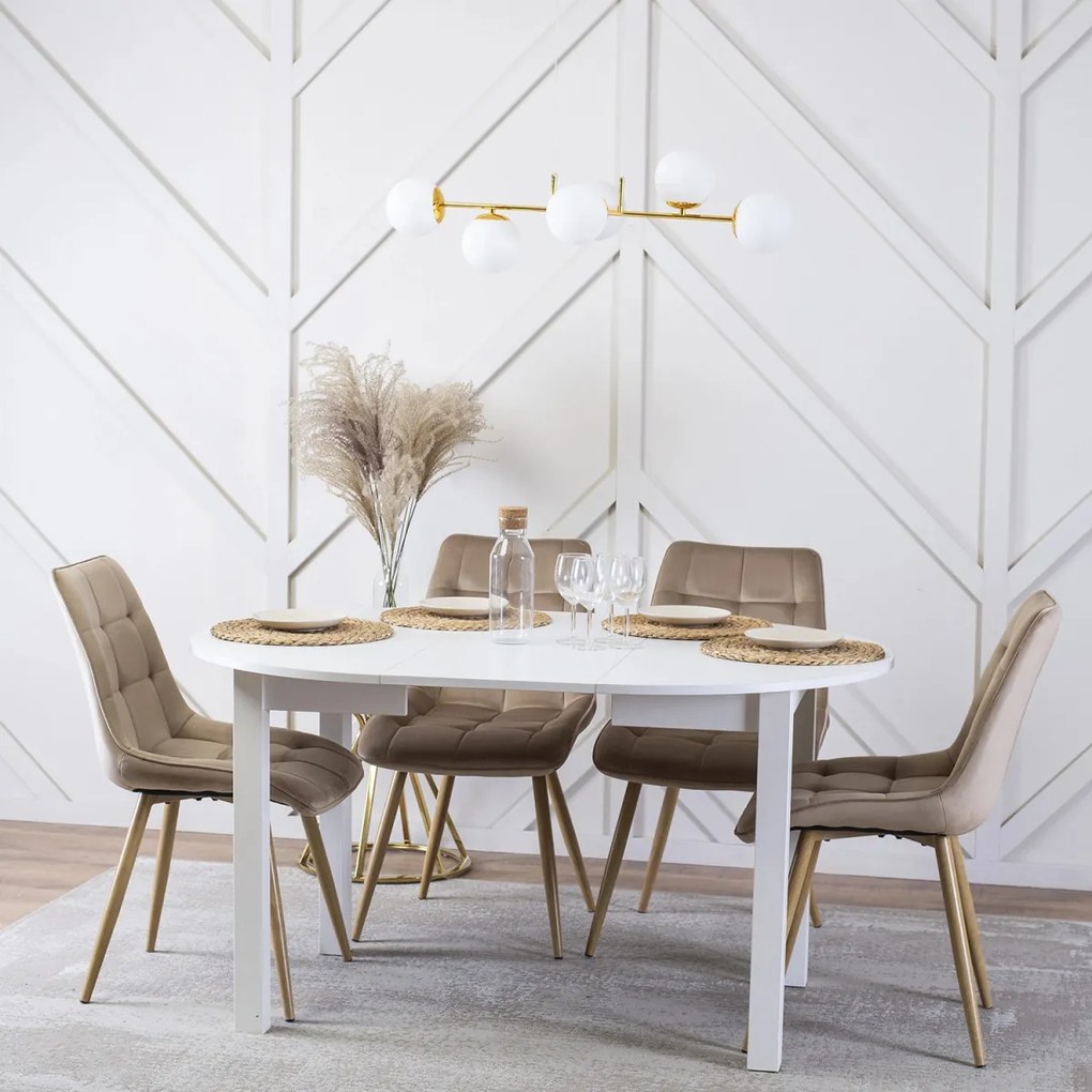 Bézs Bársony Étkezőszék RODRI