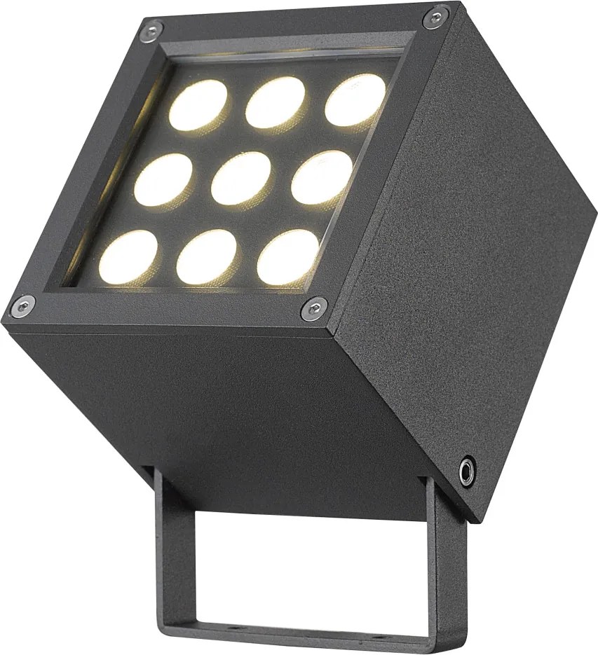 NOVOLUX 551A-L0109A-04 BARNI Kültéri Reflektor Antracit LED IP65