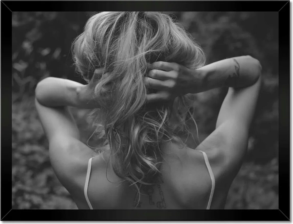Poszterek keretben 40x30 Csaj hátulról Lány