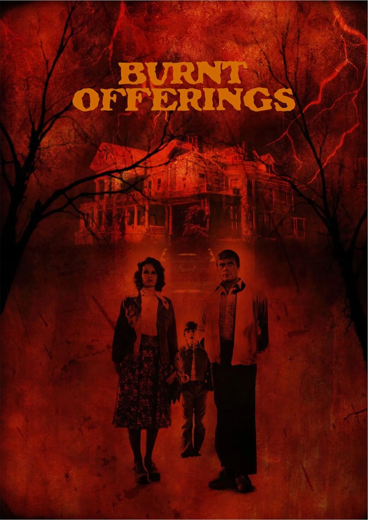 Poszter Burnt Offerings 1976 Elégetett áldozatok