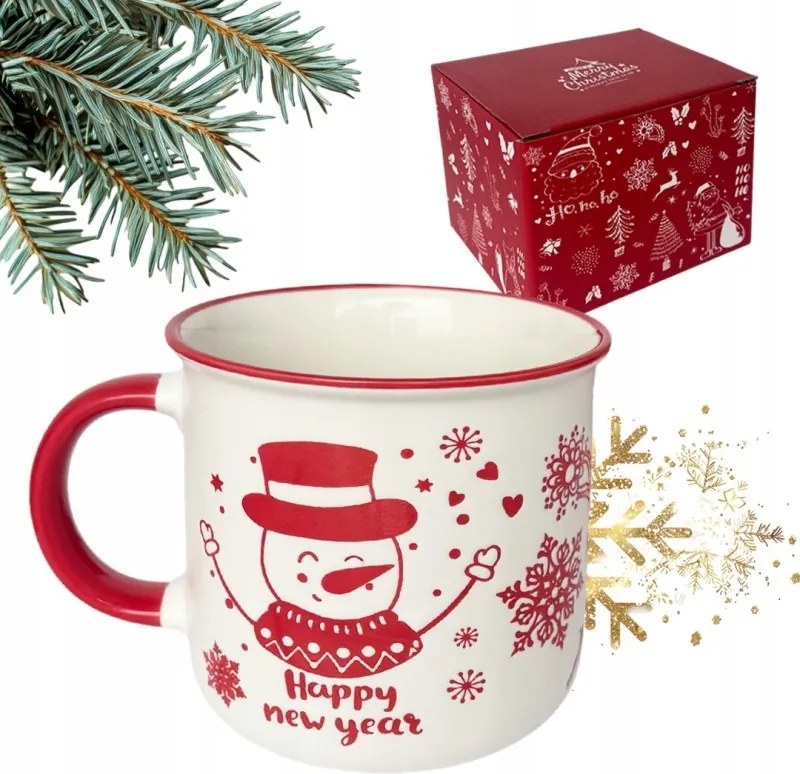 Ecarla karácsonyi kerámia bögre KB13 350 ml