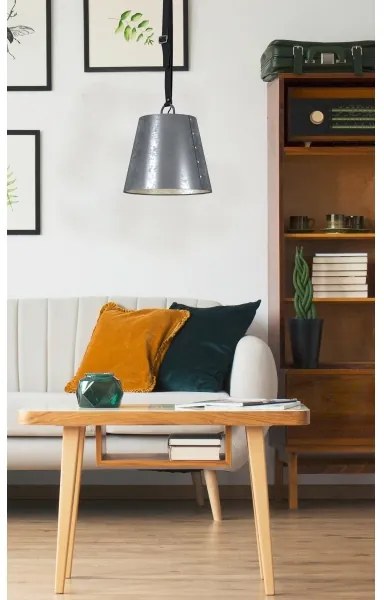 Eglo 43405 - Csillár zsinóron CHERTSEY 1xE27/60W/230V