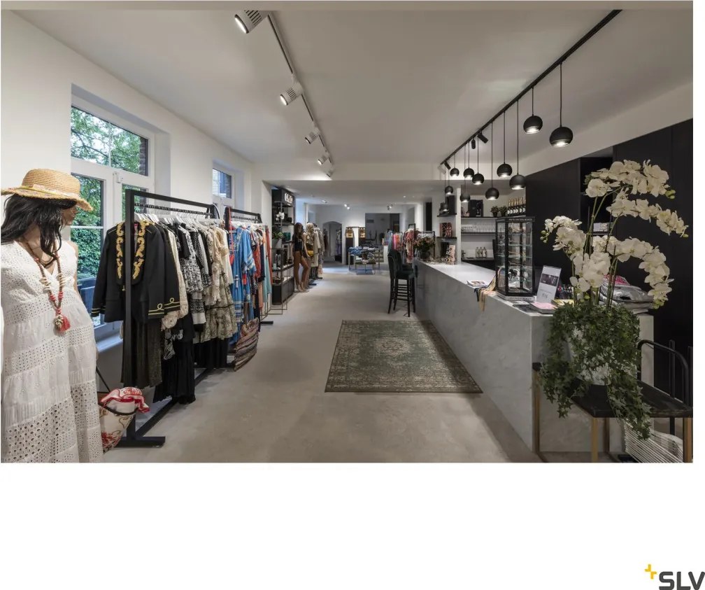 SLV LIGHT EYE 1000713 Sínreflektor 1x75W/GU10/ES111 IP20