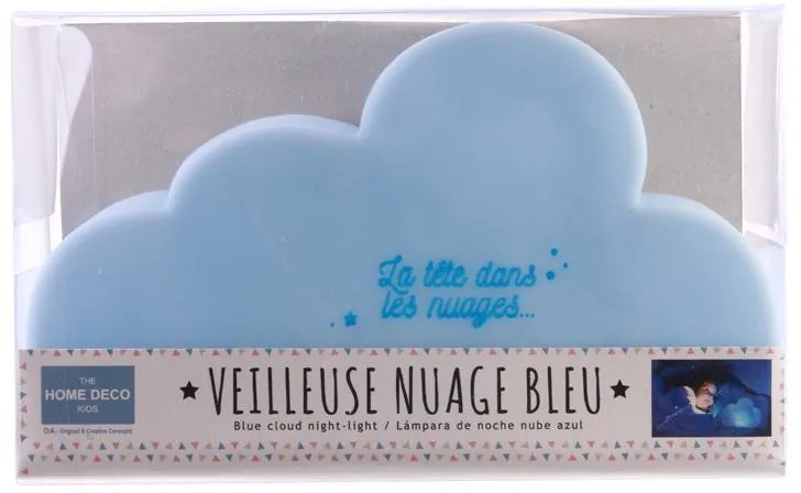 LED gyerek éjszakai lámpa CLOUDY 14x9,5cm - több színben Szín: Rózsaszín