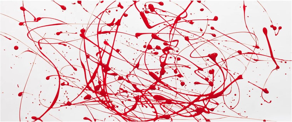 Csöpögő kép (120x50 cm)