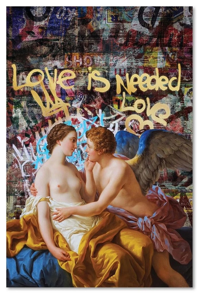 Gario Vászonkép Szeretetre van szükség - Jose Luis Guerrero Méret: 70 x 100 cm