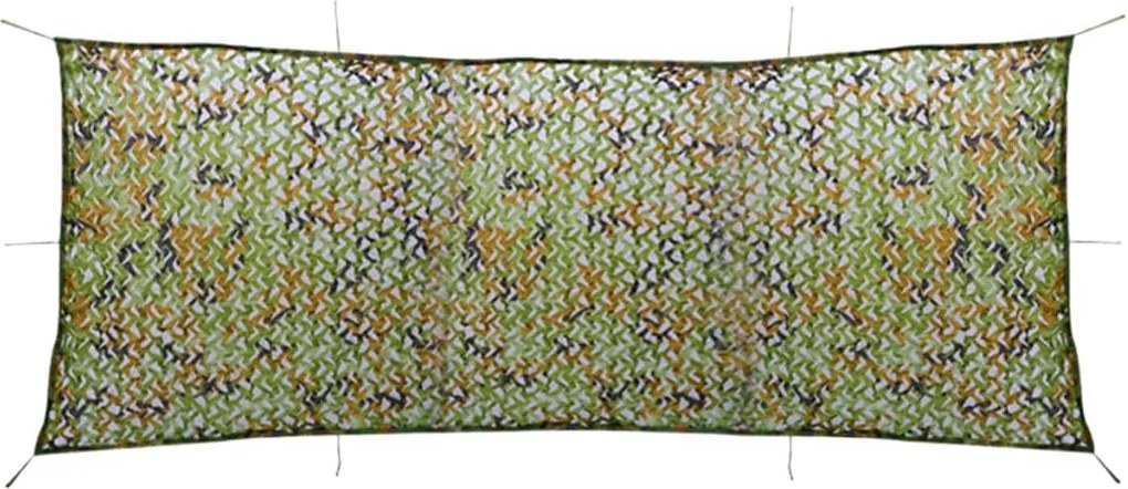 vidaXL kamuflázsháló tárolózsákkal 1,5 x 4 m