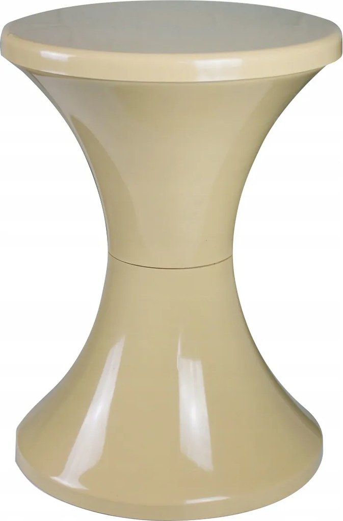 Szék Zsámoly Műanyag Homokóra Lengyel Termék Bézs Új