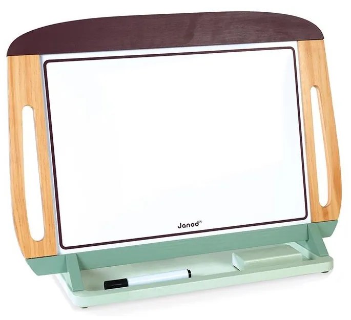 Janod - Mágneses asztali tábla zöld/barna