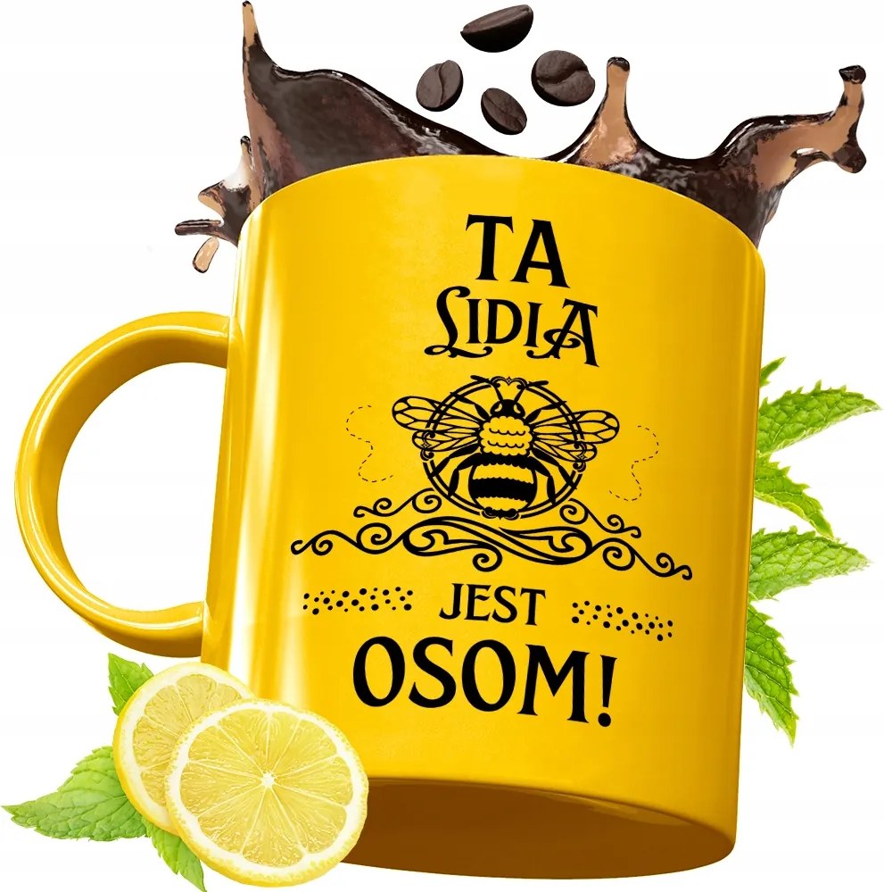 Arany Prémium Bögre Lídiának Születésnapra Ajándék Nyomtatott