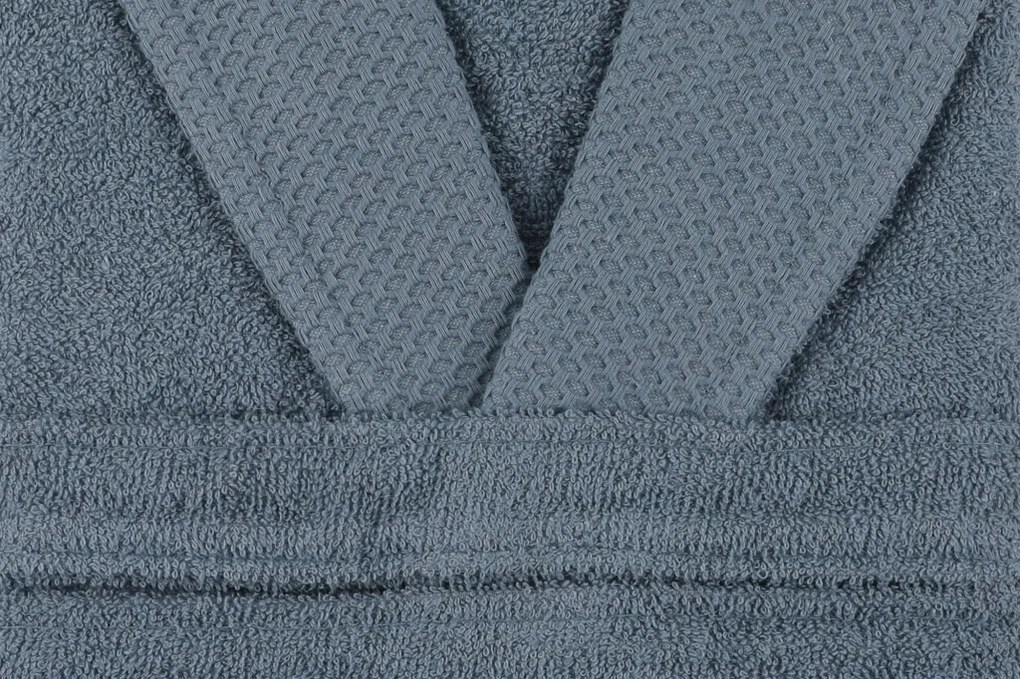 Cappa indigókék fürdőköpeny
