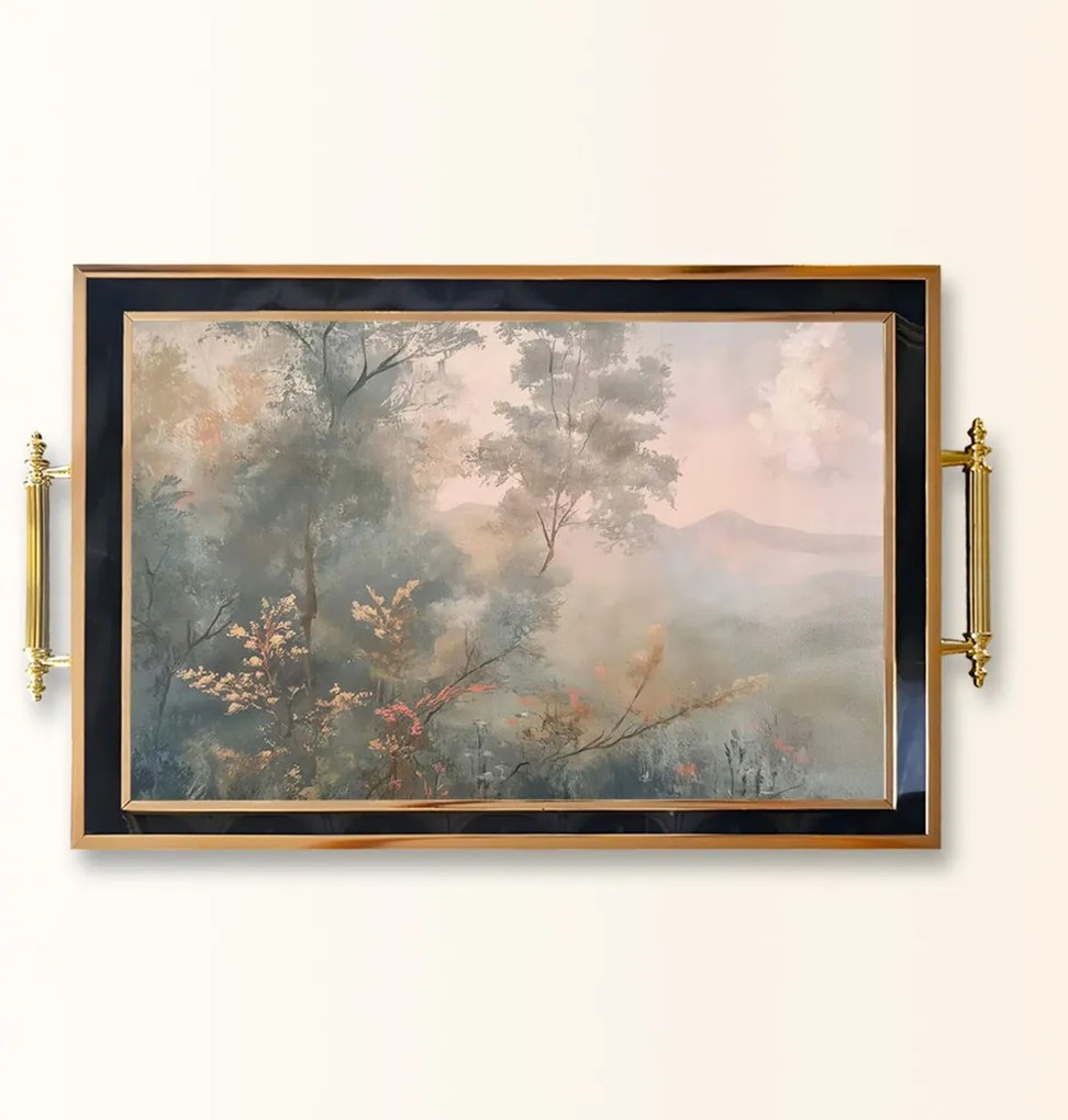 Üveg tálca, 38×24 cm – TPA9819