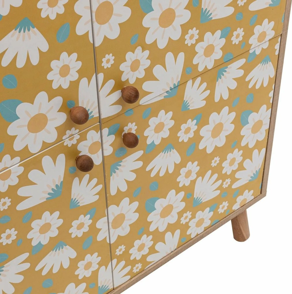 Posy White and Yellow szekrény