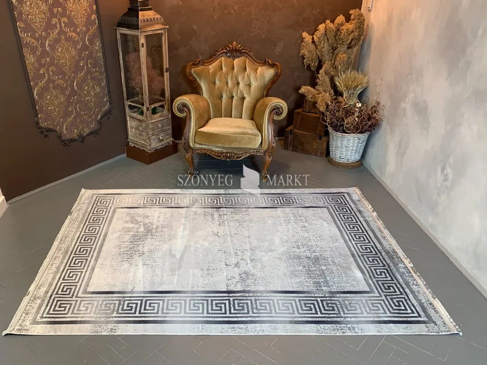 Velvet PS754V3 világosszürke szőnyeg 80x150 cm