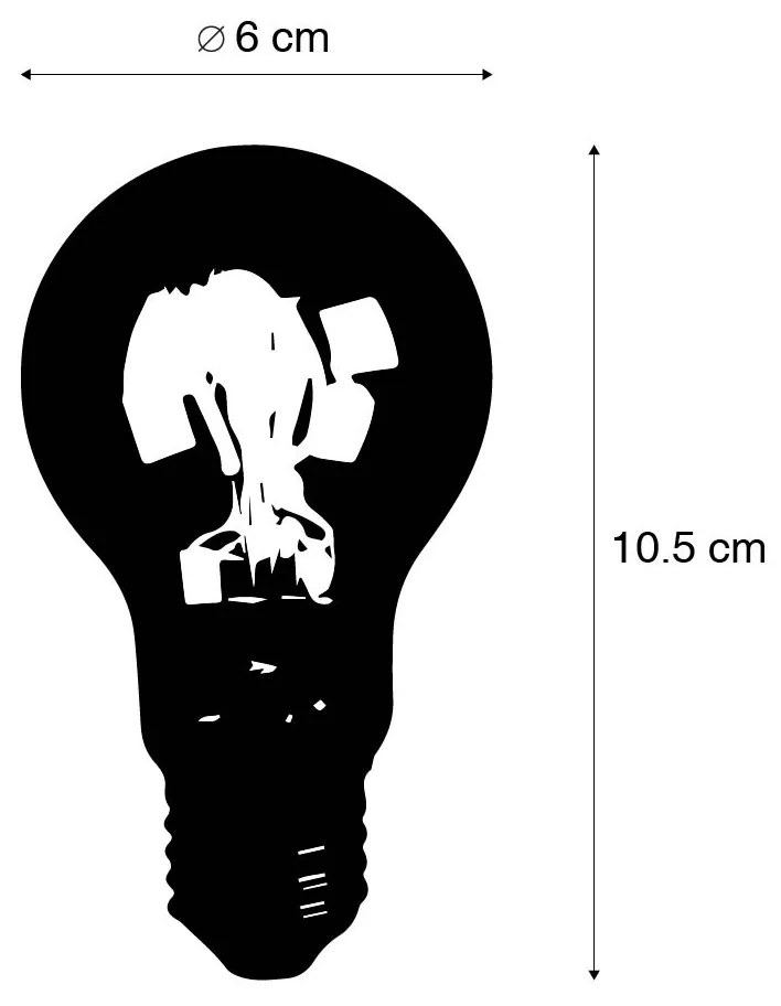5 db E27-es, dimmelhető Kelvin LED izzó szett A60 Goldline 8W 806lm 2000-2700K