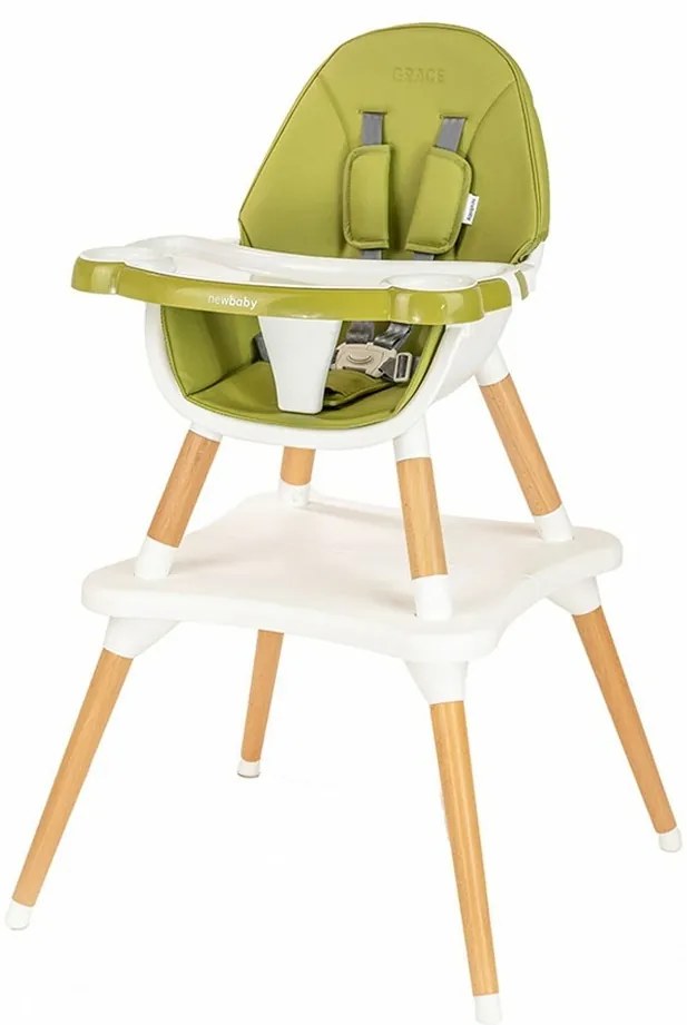 Új baba étkezőszék Grace 3in1 zöld, 61 x 1 01 x 61cm, 61 x 1 01 x 61 cm