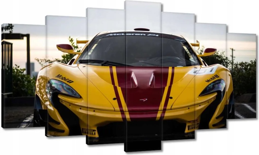 Képek 140x80 Sárga sportautó