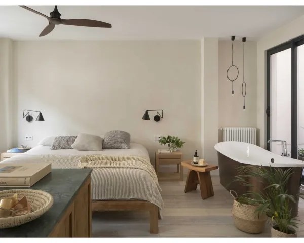 FARO 33395 - Mennyezeti ventilátor JUSTFAN á. 128 cm + távirányító