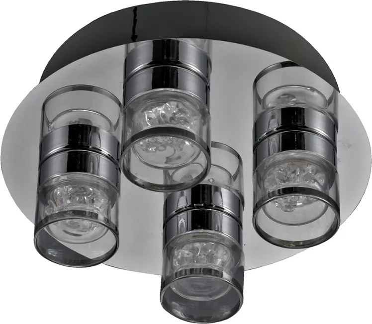 Italux MARC HD-520M-04-1340 CH Süllyesztett mennyezeti lámpa 4x5,5W/LED