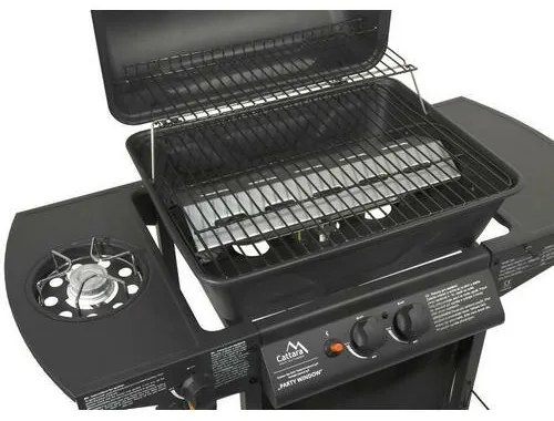 Cattara Gázos mobil grill Party Window 2 + 1, 98 x51 x 102 cm