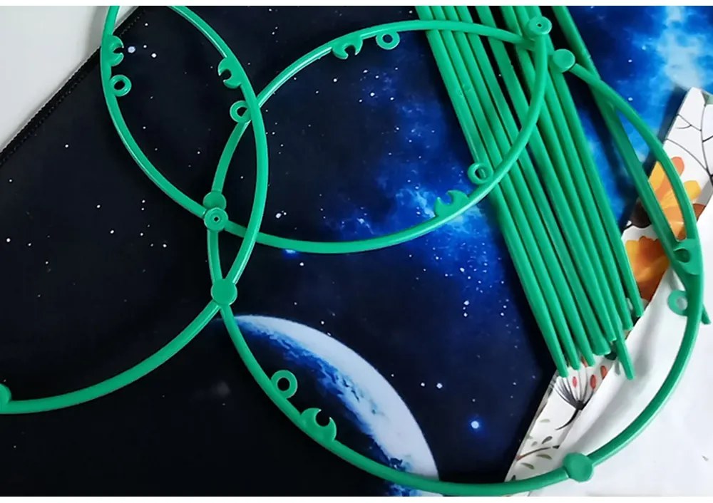 Kör alakú támasz cserepes növényekhez - 3 kör