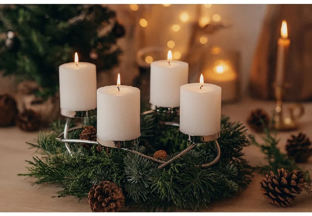 Adventi koszorú Alva Ø 31 cm - EDZARD