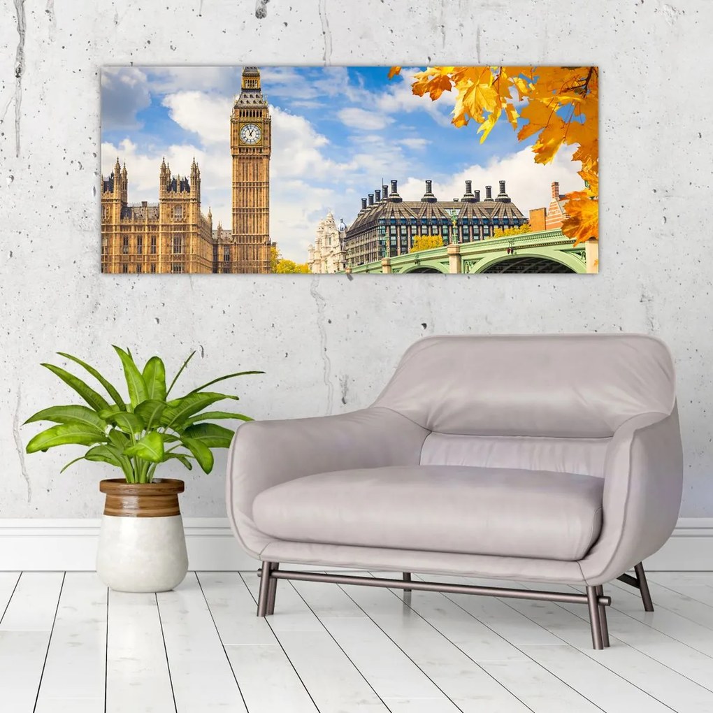 Kép - Big Ben, London (120x50 cm)