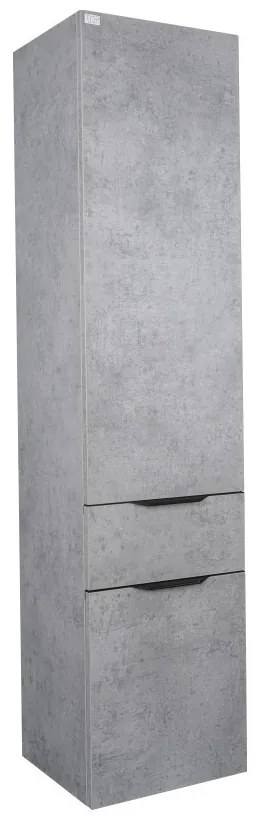 TMP VOX SZÜRKE fali fürdőszobai ÁLLÓSZEKRÉNY - 160 x 38 cm
