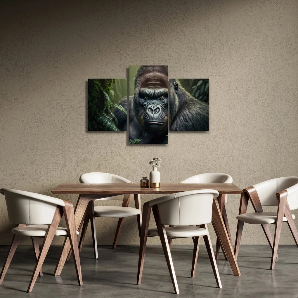 Kép - Egy gorilla portréja (90x60 cm)