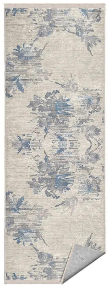 Kék-bézs futószőnyeg 80x200 cm – Mila Home