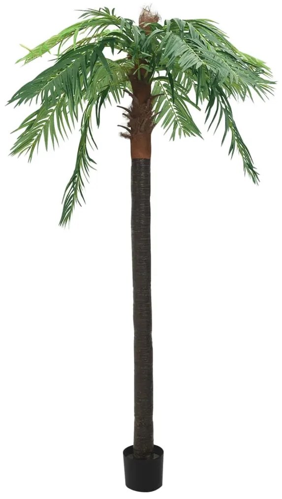 zöld cserepes műdatolyapálma 305 cm