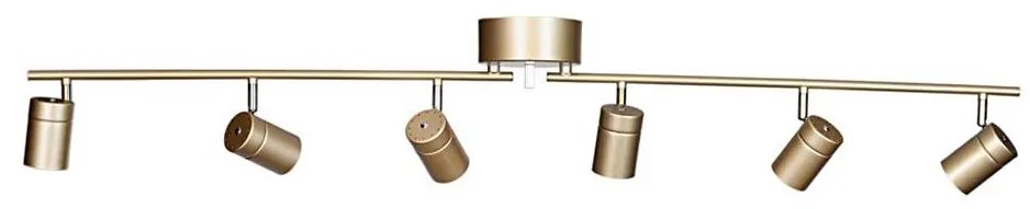 ByRydens 4202100-6501 - Spotlámpa CORRECT 6xGU10/7W/230V arany