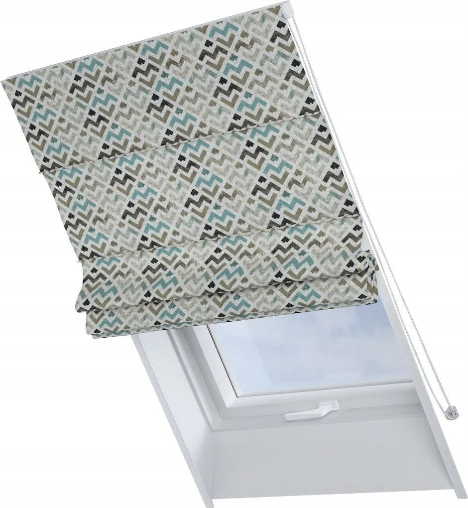 Kész redőny Rimini tetőtéri ablakra 50x60cm kék