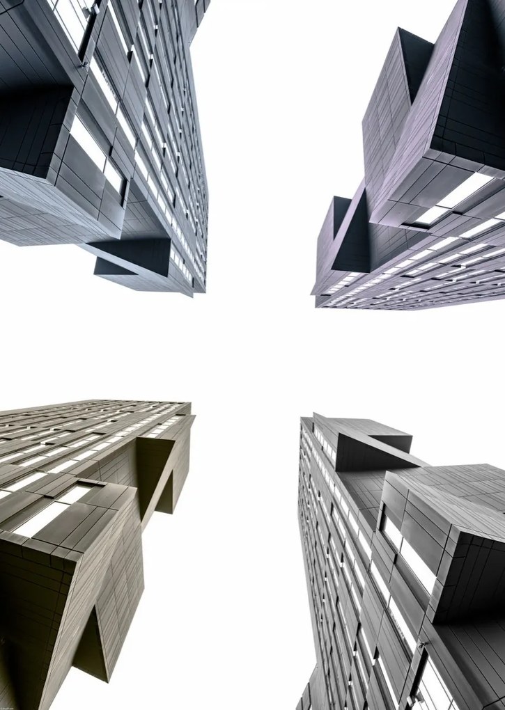 Poszter 67,5x95cm Régi adótorony, Assaf Frank