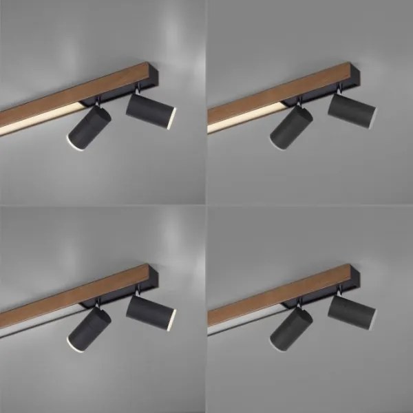 Paul Neuhaus 6121-79 - LED Dimmelhető lámpa PURE 4xLED/4W/230V + LED/9W + távirányító