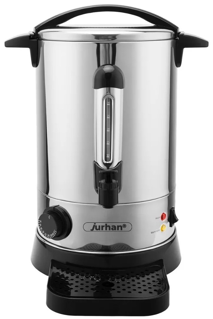 Jurhan COZY borfőző/tea, 6,8l, ezüst