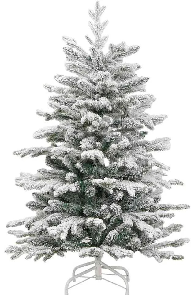 Műanyag Hajtogatós Karácsonyfa Fehér 150 cm PE és PVC