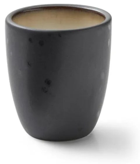 Fekete kerámia eszpresszó csésze szett 6 db-os 100 ml Gastro Black/Mix – Bitz