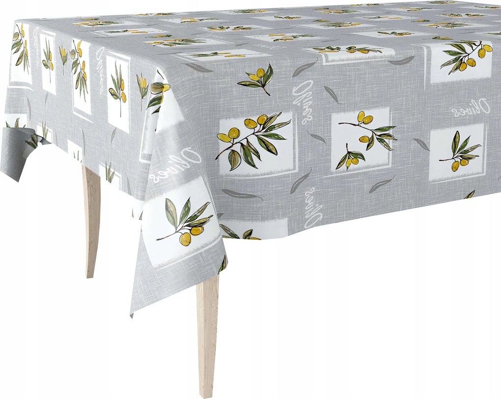 Cerata Vastag Abrosz Ceraty Szürke Ág Zöld Olíva 140x270