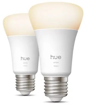 SZETT 2x LED dimmelhető izzó Philips Hue WHITE E27/9,5W/230V 2700K
