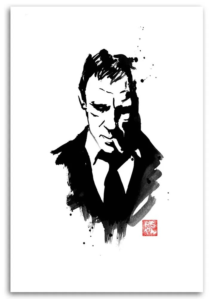 Gario Vászonkép James Bond Daniel Craig - Péchane Méret: 80 x 120 cm