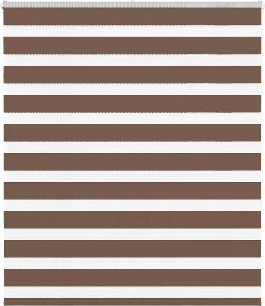 vidaXL zebrafüggönnyel barna szövetszélesség 120,9 cm poliészter