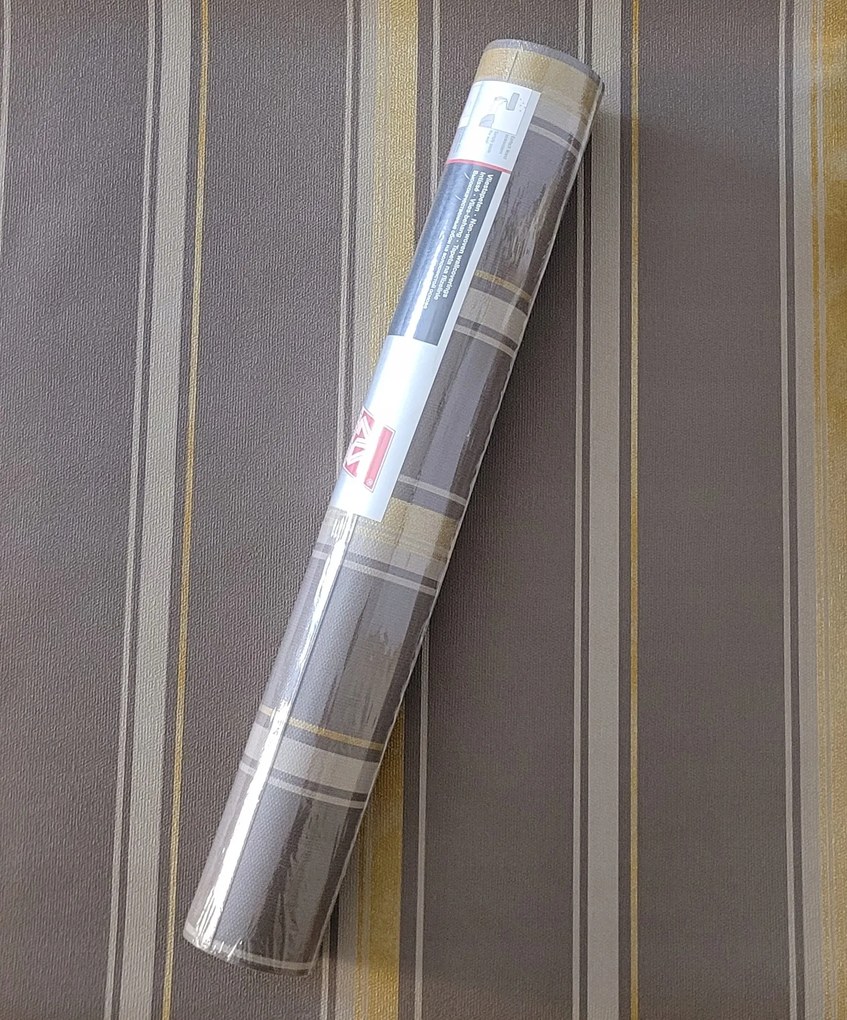 Fali tapéta, csíkos, csíkos, 93705-4