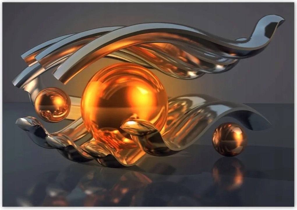 Fotótapéták 312x219 Absztrakt Golyók a kézben