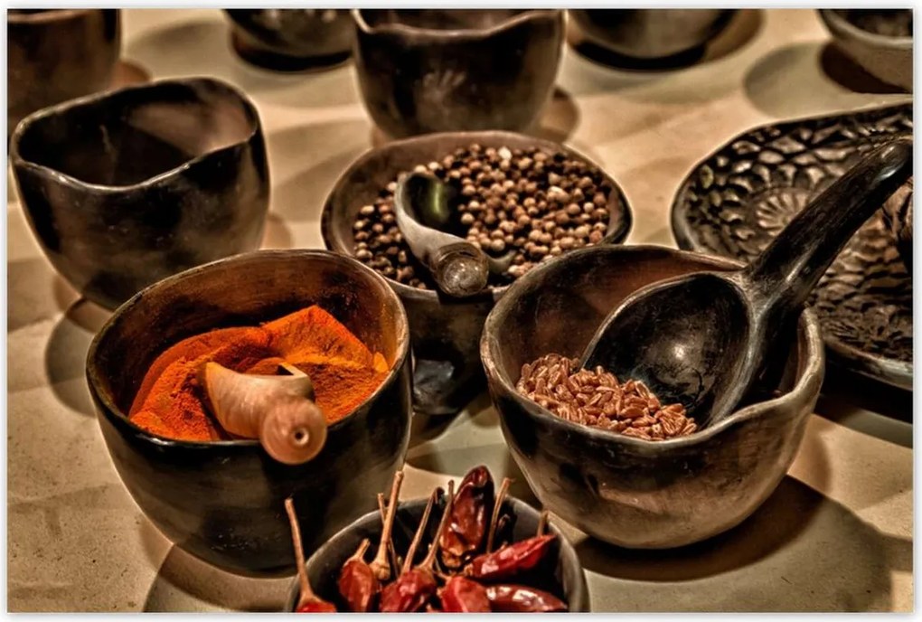 Poszterek 120x80 A világ fűszerei