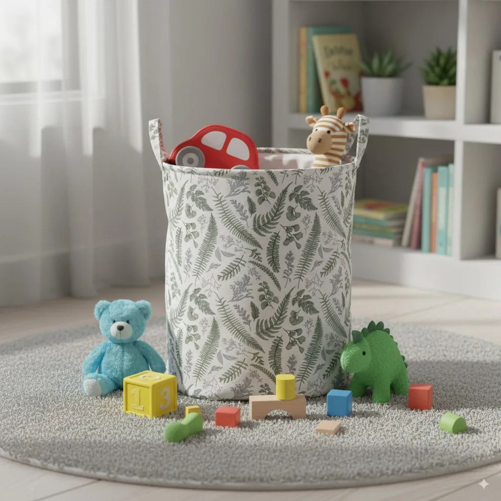 Szafari mintás tároló doboz 26 x 36 x 20 cm - m méret